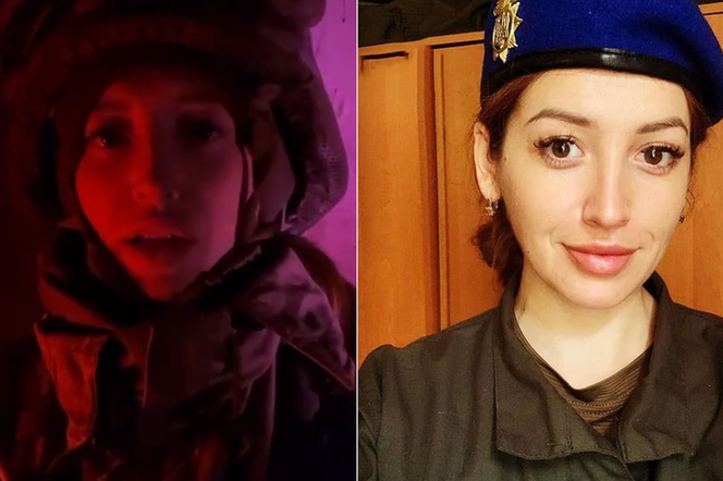 St. sierż. Ołena Kusznir, lekarka z Ukraińskiej Gwardii Narodowej