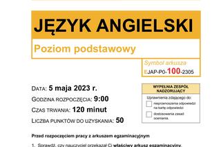 Matura 2023: angielski. Odpowiedzi i arkusze CKE