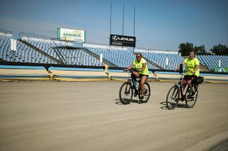Rowerowa stolica Polski na stadionie 