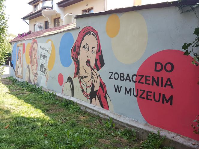 Leszno ma kolejny mural. Powstał na murze naprzeciwko I LO