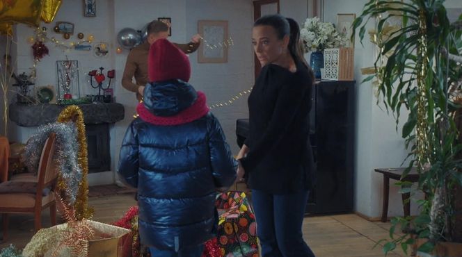 	M jak miłość odc. 1858. Nadia (Mira Fareniuk), Magda (Anna Mucha)