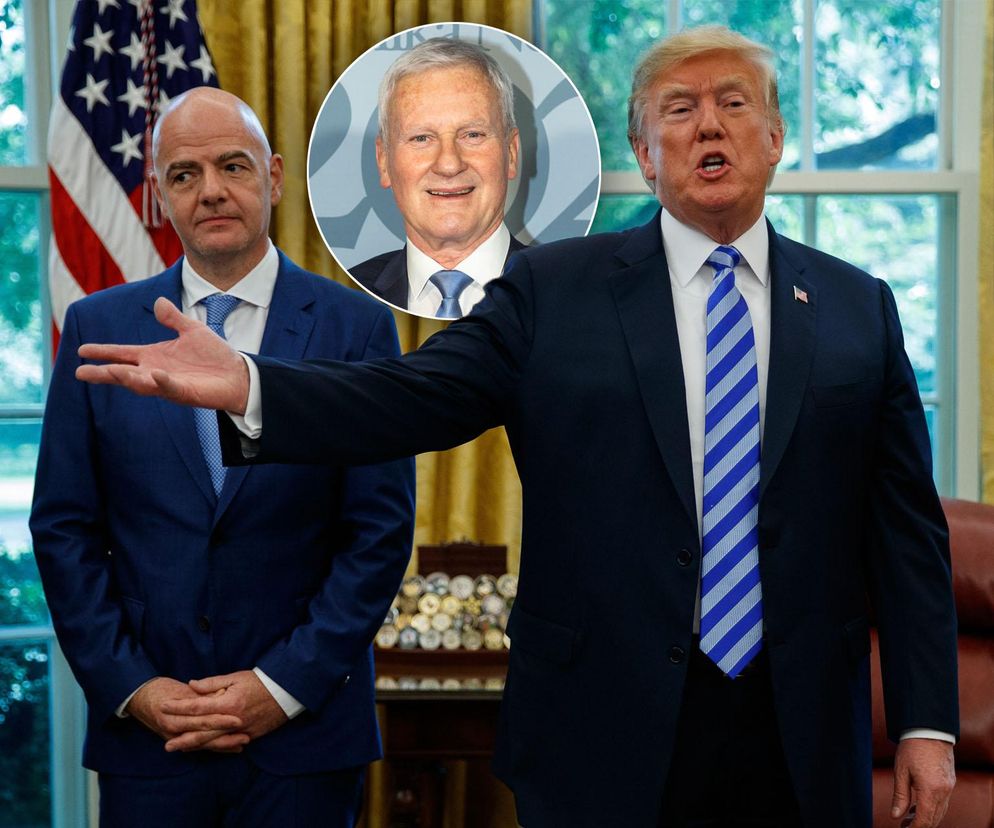 Gianni Infantino, Donald Trump, Michał Listkiewicz