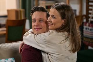 Pierwsza miłość. Marta (Honorata Witańska), Piotrek (Michał Mikołajczak) 