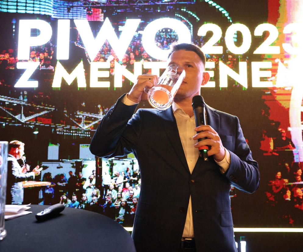 Sławomir Mentzen na spotkaniu z wyborcami