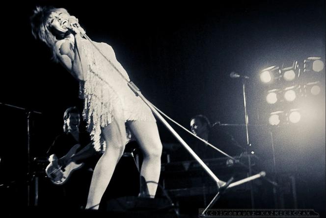 Tina Turner na koncercie w Spodku. Katowice 1981