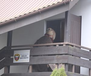 Sylwia Wysocka z komornikiem do bylego