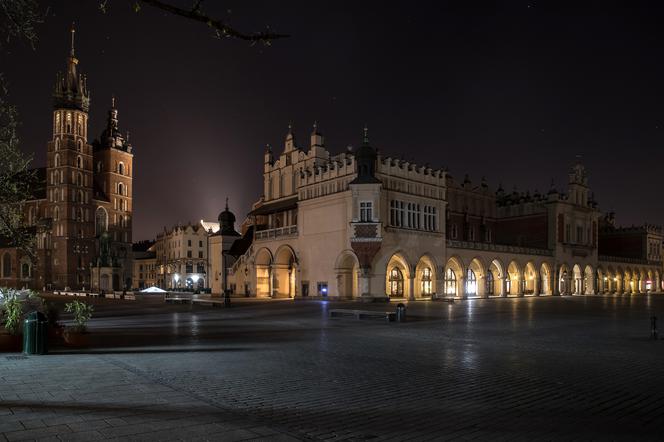 Kraków wyłączył oświetlenie uliczne w nocy