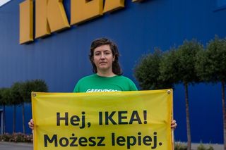 Protest Greenpeace w Jankach 16.09.2025