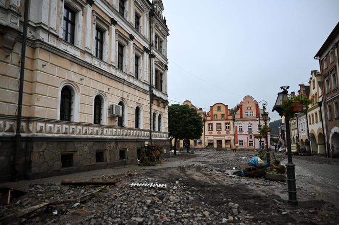 Lądek Zdrój po przejściu fali