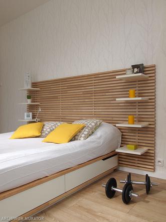 Przytulna sypialnia w stylu minimalistycznym