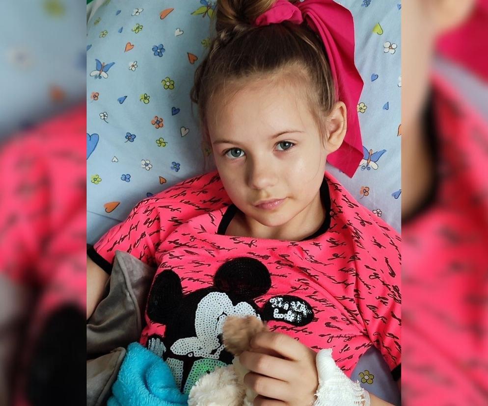 10-letnia Zuzia doznała udaru mózgu. Tragedia po Pierwszej Komunii Świętej. Wymaga całkowitej opieki