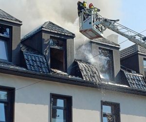 Pożar hotelu Senator w Starachowicach