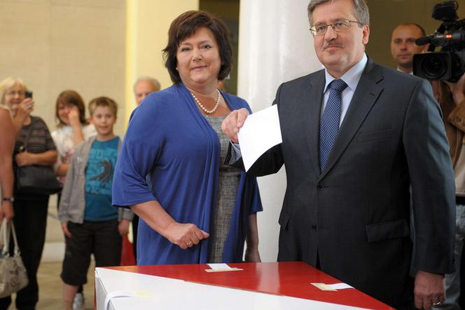 Bronisław Komorowski głosował w wyborach