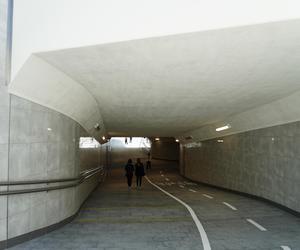 Tunel pieszo-rowerowy przy dworcu PKP w Białymstoku