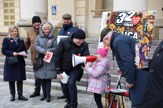 Wolontariusze Wielkiej Orkiestry Świątecznej Pomocy 2024 opanowali Lublin!