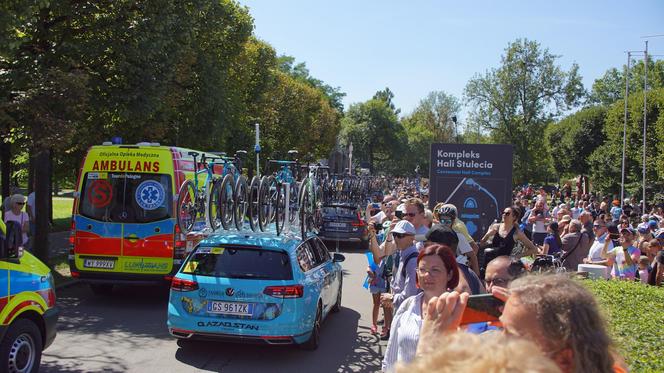 81. Tour de Pologne wystartował z Wrocławia! Rozpoczął się wielki wyścig na drogach Dolnego Śląska 