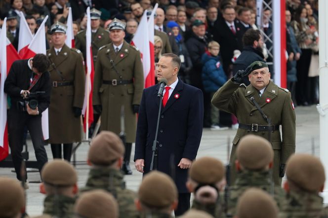 Narodowe Święto Niepodległości 2025 - uroczystość przed Grobem Nieznanego Żołnierza