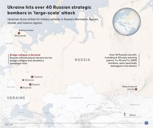 Bombowce Putina zniszczone przez Ukrainę.