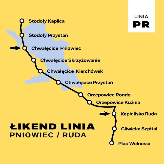 Łikend linia PR wróciła na trasę. W każdy weekend na rybnickie kąpieliska dojedziemy specjalnym autobusem