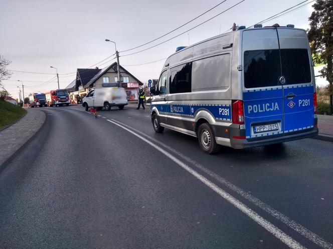 Śmiertelny wypadek w Jastrzębiu-Zdroju. Rowerzysta zginął pod kołami samochodu