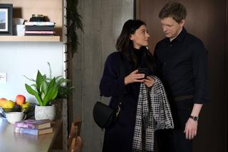 M jak miłość odc. 1732. Iza (Adriana Kalska), Radek (Philippe Tłokiński)