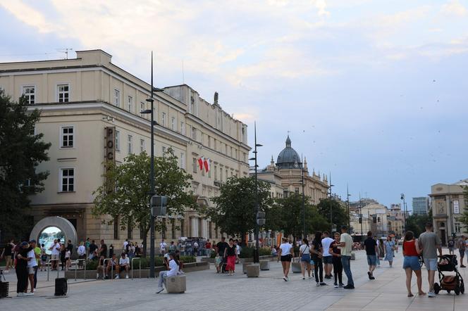 Sierpniowe weekendowe popołudnie w Lublinie