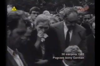 Anna German. Pogrzeb Anny German - fragment programu Taka miłość się nie zdarza