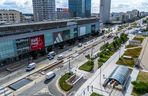 Remont torów tramwajowych na ulicy Marszałkowskiej w Warszawie