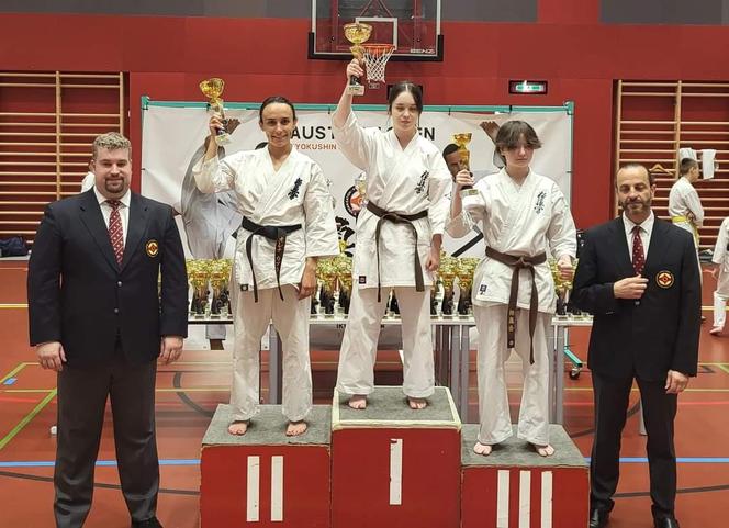 AUSTRIAN OPEN i 8 medali dla zawodników Kaliskiego Klubu Karate Kyokushinkai.