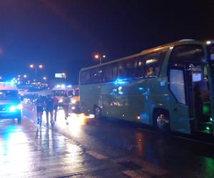 Groza! Kolejny przerażający wypadek autokaru w Warszawie