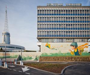 Poznań ma nowy mural. Przedstawia chłopca z latawcem