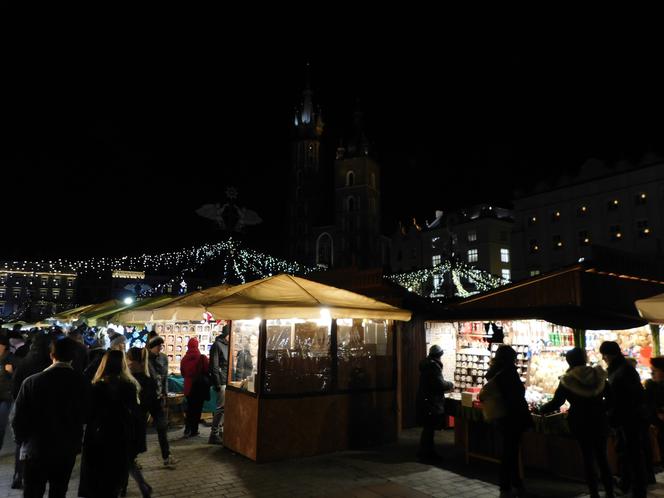 Wspaniały klimat na Jarmarku Bożonarodzeniowym w Krakowie