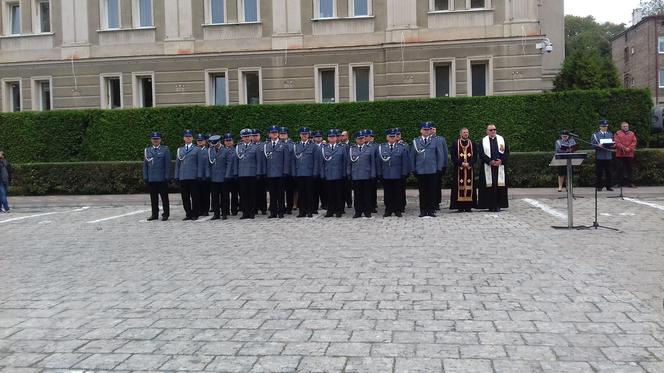 Ślubowanie nowych policjantów z Lubelszczyzny