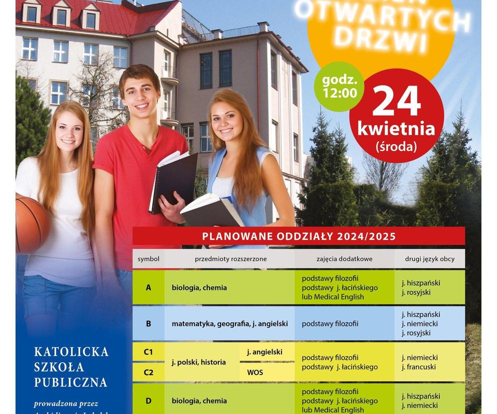 Dzień Otwartych Drzwi w Biskupiaku - plakat wydarzenia 