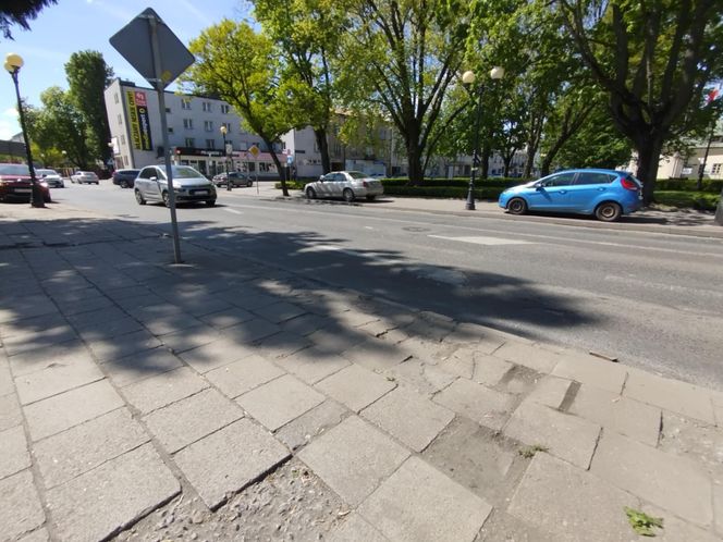 Ulica Floriańska w Siedlcach po wielu latach wreszcie doczeka się remontu, a właściwie kompleksowej przebudowy