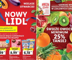 Mega promocje w nowym Lidlu w Warszawie