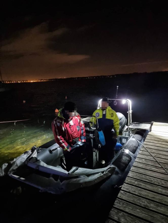  Odnaleziono ciało zaginionego żeglarza na jeziorze Pogoria III