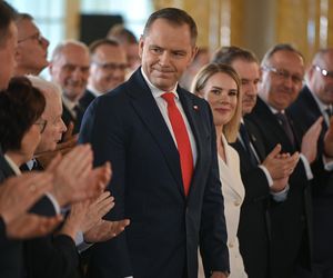 Karol Nawrocki na Zamku Królewskim 