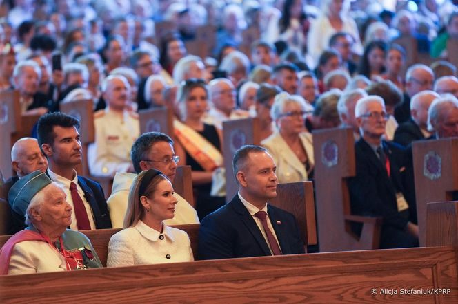 Prezydent Karol Nawrocki i pierwsza dama w Amerykańskiej Częstochowie