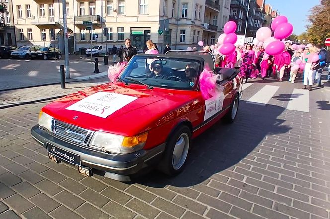 Marsz Różowej Wstążki w Szczecinie