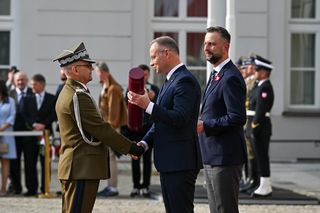 Prezydent Duda wręczył nominacje generalskie. Głos zabrali też szef MON i szef MSWiA