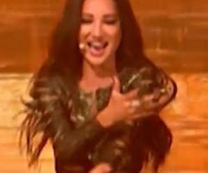 Justyna Steczkowska -  miny Justyny Steczkowskiej na Eurowizji