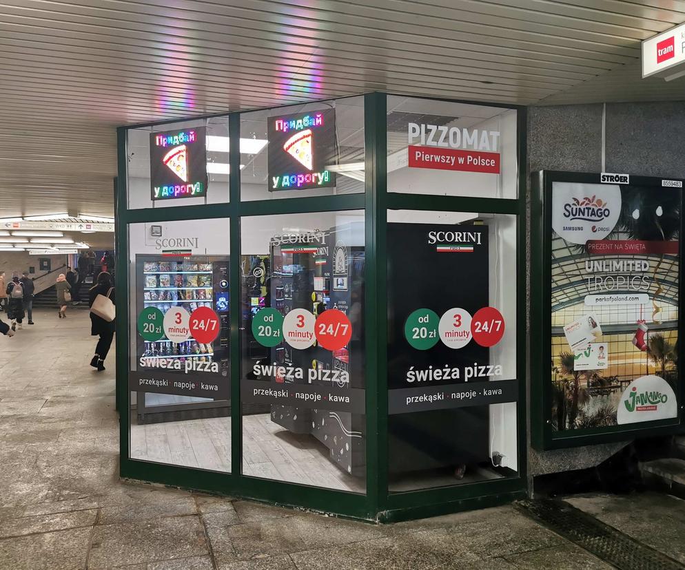 Pizzomat w Warszawie