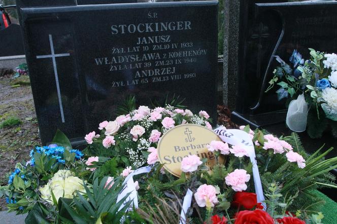 Pogrzeb mamy Tomasza Stockingera