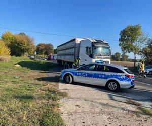 Śmiertelny wypadek pod Gnieznem! Kobieta zginęła pod kołami ciężarówki