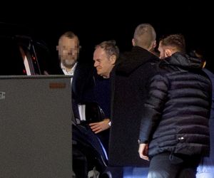 Taki humor miał Donald Tusk po meczu Litwa - Polska