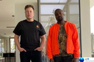 Elon Musk i Kanye West zrobili sobie razem zdjęcie, ale wszyscy patrzą na ODBICIE GRIMES!
