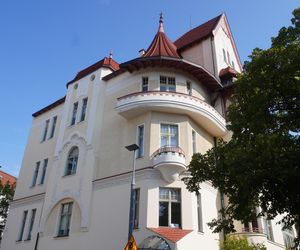 To jedna z piękniejszych kamienic w Olsztynie. Przetrwała wojnę
