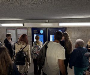 Paraliż na kolei po wypadku w Wesołej