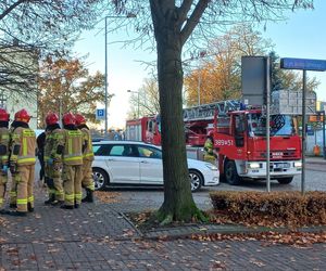 Zgłoszenie o pożarze na Dąbrowskiego w Lesznie. Pożaru nie było